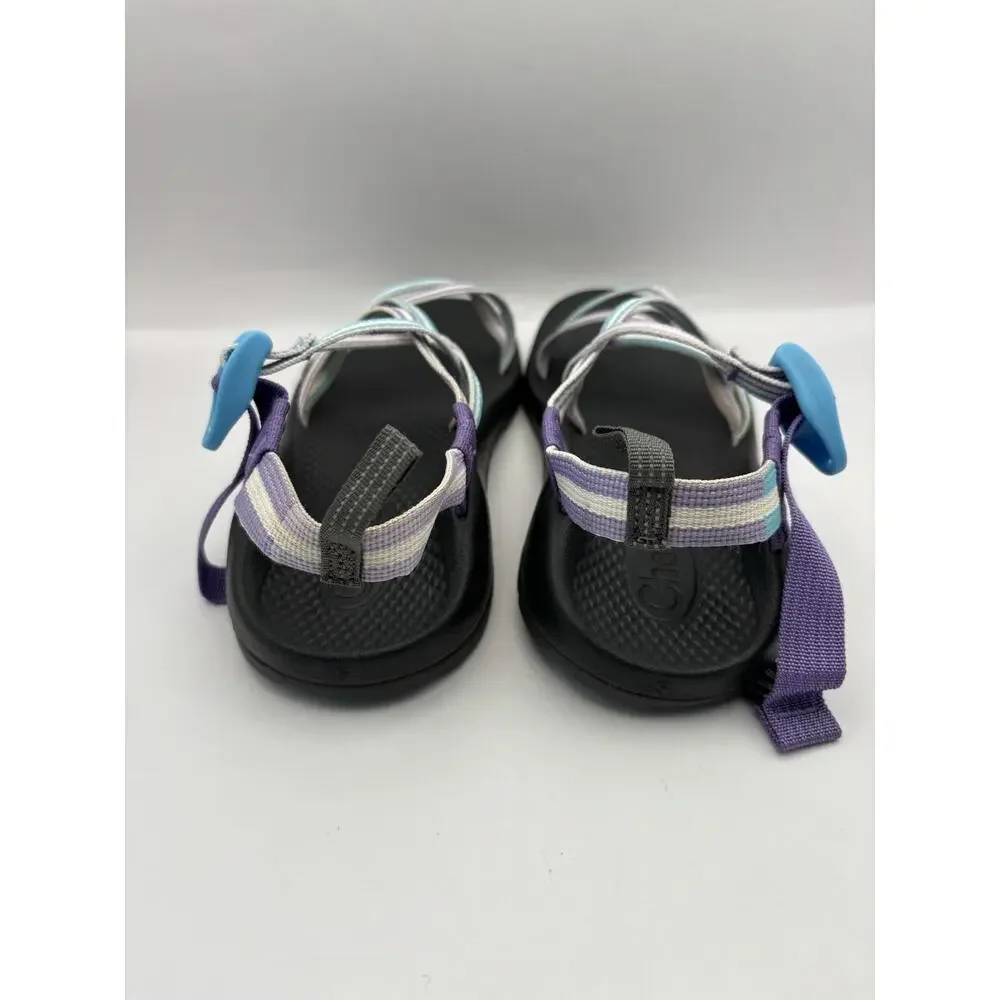 Chacos ZX/1 Ecotread Blue And Purple Sandals Kids Size 5